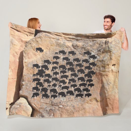 Buffalo Fleece Deken (In situ)