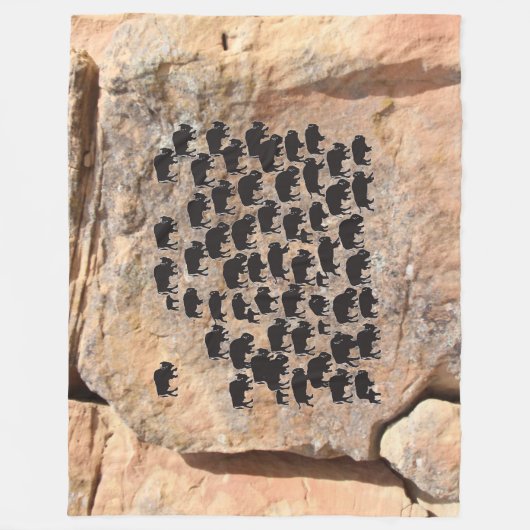 Buffalo Fleece Deken (Voorkant)