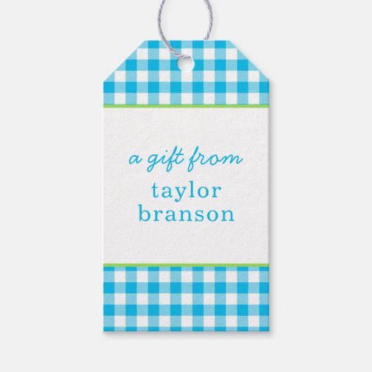 Buffalo Gepersonaliseerde Gift Labels Cadeaulabel (Voorkant)