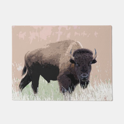 Buffalo/gif Deurmat (Voorkant)