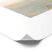 Buffalo Hoofd van Albert Bierstadt verven Poster (Hoek)