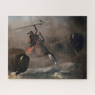 Buffalo Hunt Legpuzzel