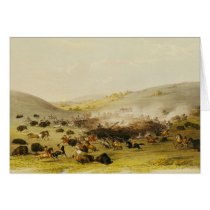 Buffalo Hunt, Surround, c.1832