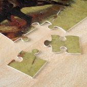 Buffalo Hunt van Remington, Native American Legpuzzel (Zijkant)