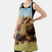 Buffalo Hunt van Remington,  Native American Schort (Insitu)