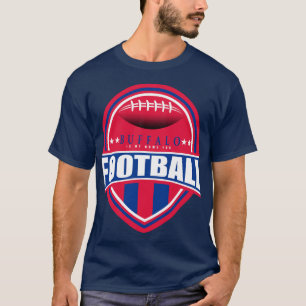 Buffalo is mijn thuis voor American Football T-shirt
