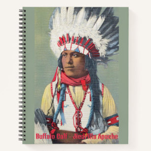 Buffalo Kalf Native American Notitieboek