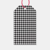 Buffalo kerstcadeautags cadeaulabel (Achterkant)