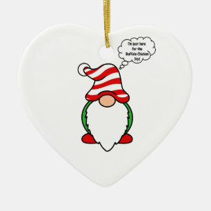 Buffalo-kippgnome Keramisch Ornament