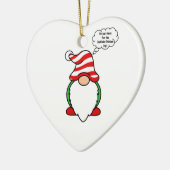 Buffalo-kippgnome Keramisch Ornament (Links)