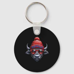 Buffalo liefhebbers voor mannen vrouwen peuter jeu sleutelhanger