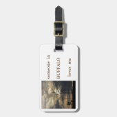 Buffalo Love 4 Bagage Label (Voorkant verticaal)