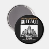Buffalo Magneet (Voorkant / Achterkant)