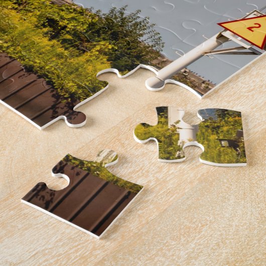 Buffalo Main en Noord-Breakwater vuurtoren Legpuzzel (Zijkant)