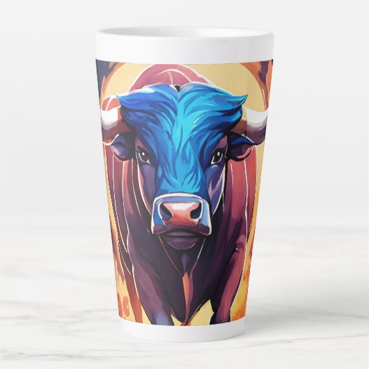 Buffalo Mug – Strong Style, Bold Design | TK_Alif_ Latte Mok (Voorkant)