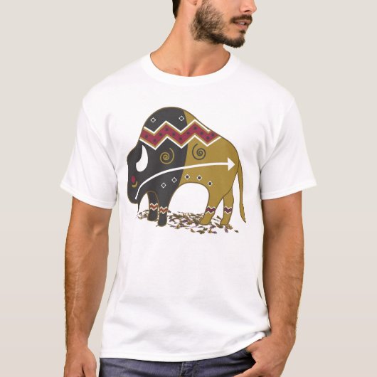 Buffalo Native American T Shirt (Voorkant)