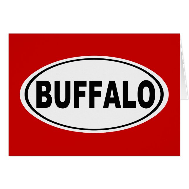 Buffalo New York (Devant horizontal)