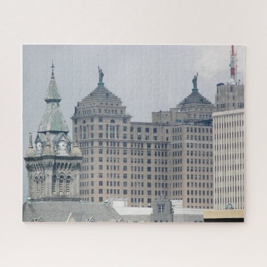 Buffalo, New York Architectuur Bezienswaardigheden Legpuzzel (Horizontaal)