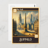 Buffalo, New York |  Briefkaart (Voorkant / Achterkant)