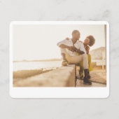 Buffalo New York Bruiloft Elegant repetitie diner Informatiekaartje (Achterkant)