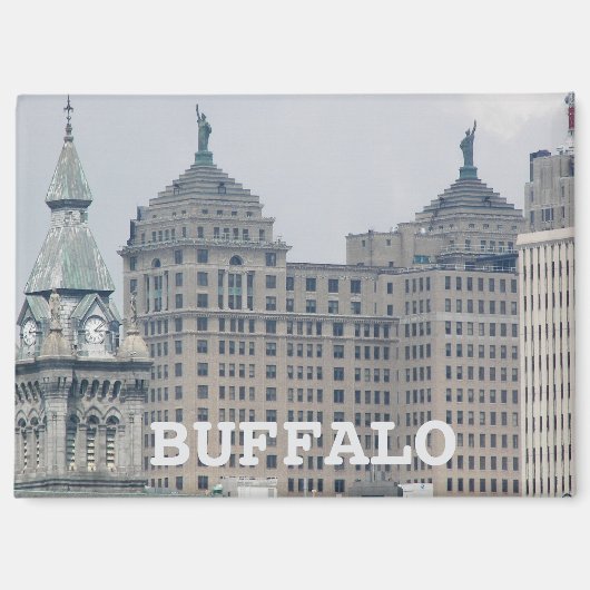 Buffalo, New York Historische Monumenten Magneet (Voorkant)