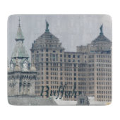 Buffalo, New York Historische Monumenten Snijplank (Voorkant)