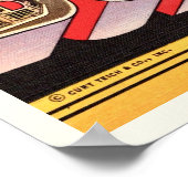 Buffalo New York Retro Groet Print (Hoek)