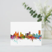 Buffalo New York Skyline Briefkaart (Staand voorkant)