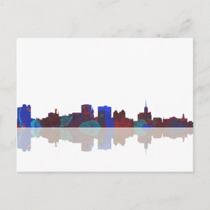 Buffalo New York skyline Briefkaart