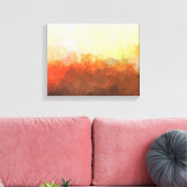 BUFFALO, NEW YORK SKYLINE Dans la toile des nuages (Insitu(Salon))