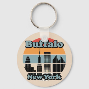 Buffalo New York Sleutelhanger