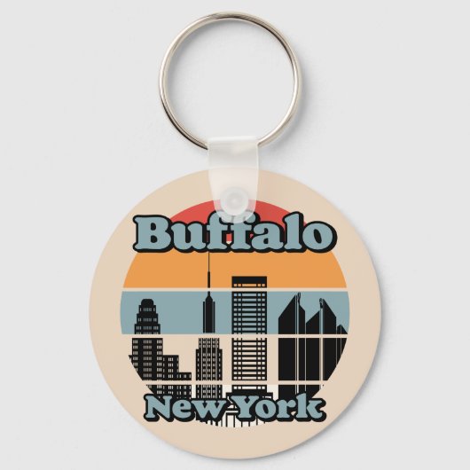  Buffalo New York Sleutelhanger (Voorkant)