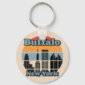  Buffalo New York Sleutelhanger (Achterkant)