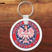 Buffalo New York Sleutelhanger (Voorkant)