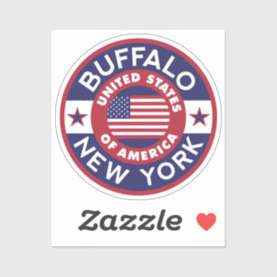 BUFFALO, New York Sticker