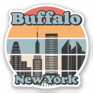  Buffalo New York Sticker