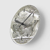 BUFFALO NICKEL RONDE KLOK (Hoek)