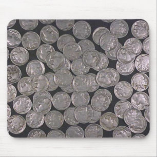 Buffalo Nickels Muismat