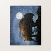 Buffalo of Bison Zuidwest Mystical Legpuzzel (Verticaal)