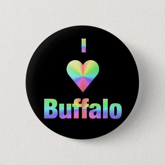 Buffalo - Pastels Ronde Button 5,7 Cm (Voorkant)
