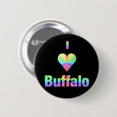 Buffalo - Pastels Ronde Button 5,7 Cm (Voorkant /achterkant)