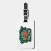 Buffalo Peaks Wilderness Colorado Camping Bagagelabel (Voorkant verticaal)