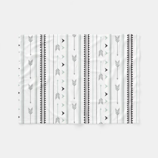 Buffalo Pijl Fleece Deken (Voorkant (Horizontaal))