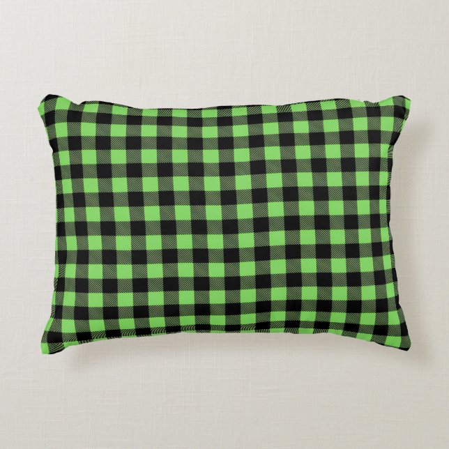 Buffalo Plaid Accent Kussen (Voorkant)