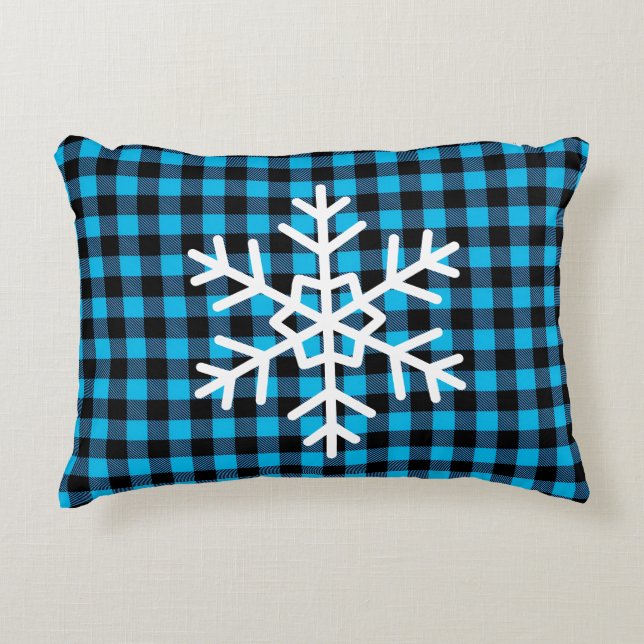 Buffalo Plaid Accent Kussen (Voorkant)