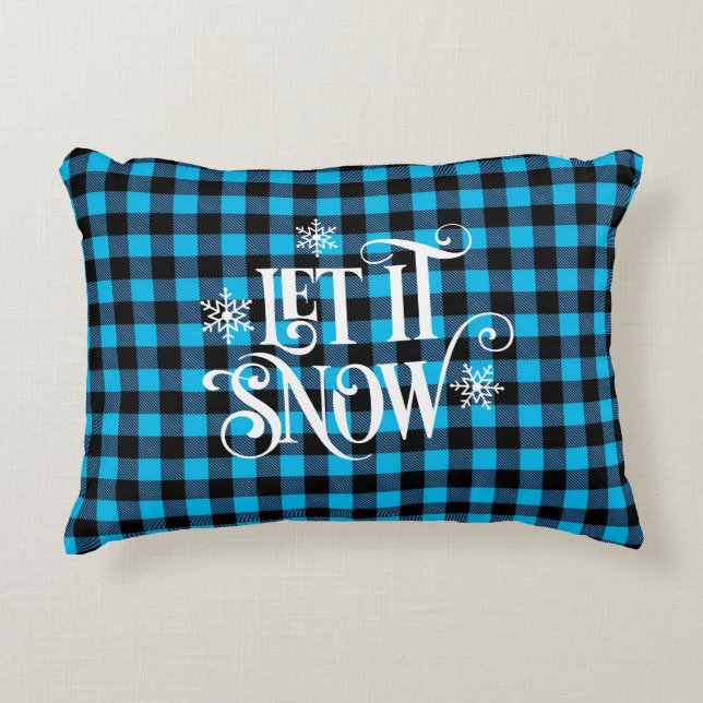 Buffalo Plaid Accent Kussen (Voorkant)