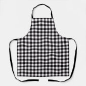 Buffalo Plaid Apron Schort (Voorkant)