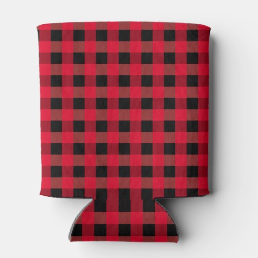 Buffalo plaid blikjeskoeler (Achterkant)