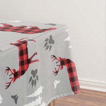 Buffalo Plaid Bosdieren Patroon