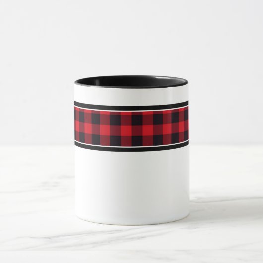 Buffalo Plaid Coffee Mug (Centre)